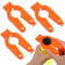 Yuanchu 4 Pcs Plastic Bottle Cap Openers, 3 in 1 Water Bottle Opener Multi-Purpose Soda Can Opener Pull Tab Opener for Arthritic Hands Seniors