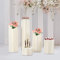 Hochzeit Mittelstücke Karton Vasen, Tafelaufsatz aus Karton, Blumenständer Blumen, Zylinder Ständ für Weihnachten Hochzeit Party Geburtstag Tischdekoration (5 Stück, 20/40/60/80/100cm)