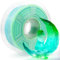 iSANMATE Translucent PETG Filament 1.75mm, PETG Translucent Gradient Filament, Maßgenauigkeit +/- 0.02mm, 1KG Spule, PETG Gradient Filament, Transluzente PETG Filament für 3D Drucker