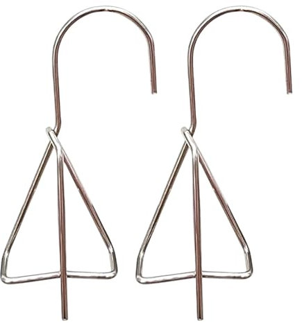 Crochet mural en argile pour pot de fleurs en terre cuite | Crochet mural d'extérieur en acier inoxydable pour de jardin verticales d'intérieur et d'extérieur