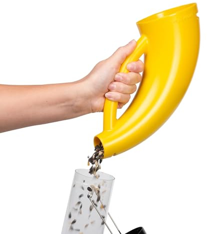 Bird Seed Scoop - Jacobi Jayne® Scoopy™ - scoop, carry & pour like never before - perfect for filling your bird feeders with bird food - also makes a great pet food scoop - easy to use