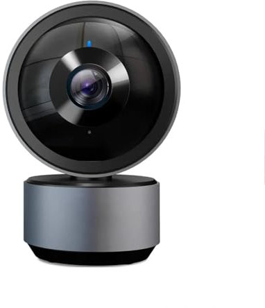 Boddceto Tuya 5MP IP-Kamera WIFI Tuya Smart Home HD Nachtsicht -Wege-Audio Automatisches Tracking Cloud Smart Home-Kamera, Einfach zu Bedienender EU-Stecker