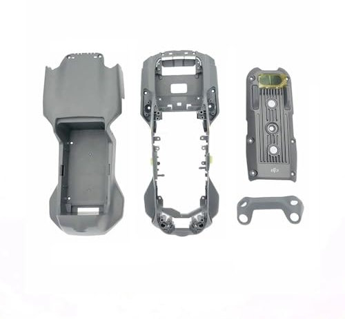 QMSOZMD Drohnenteile Echtes Gehäuse for DJI Air 2S Ersatz mittlerer Rahmen Obere untere Schale vordere Abdeckung DJI Mavic Air 2S Reparatur Ersatzteile(1 Set)