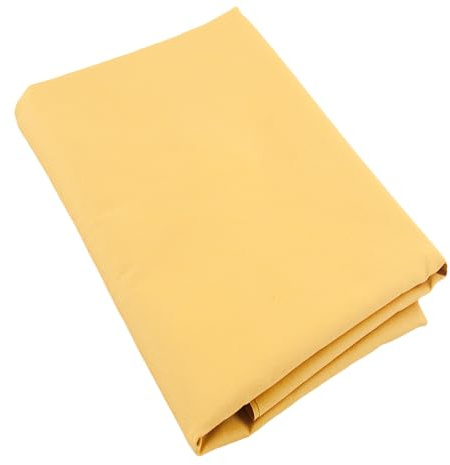 Baumwollstoff | Unifarben| 100% Baumwolle | weich, stapazierfähig, vielseitig zum Nähen | 100 cm x 150 cm | ocker