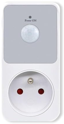 CashMuch Smart Pir Motion Sensor Socket With Customizable Control, 1200W H Power Capacity, 2-6M Dettion Range, 120° Wide Angle For Indoor Led Lights And Incandescent Lamps