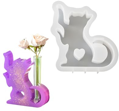 Hydroponic Plant Molds Your Own Cats Plant Stands with Silicone Flowerpot Molds Vase Mold Texture Cats Flower Vase Mold