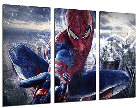 Cuadros Camara Poster Superheroe, Spiderman, Gesamtgröße: 97 x 62 cm XXL