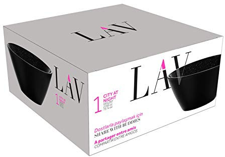 lav Glasschale City at Night Schüssel