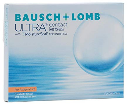 Ultra For Astigmatism Kontaktlinsen für Astigmatismus, 3 Stück