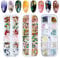 Christmas Nail Glitter Sequins, EBANKU 3 Boxes Holographic Snowflake Star Laser Nail Sequins 3D Nail Art Flakes Mixed Shape Xmas Nail Glitter Flakes Nail Decals for Christmas Party