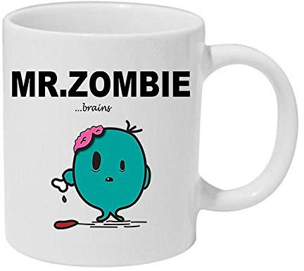 PAWANG Taza De Café De Cerámica Mr.Zombie