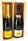 Veuve Clicquot Mix - Karte Jaune/Rosé - In Holzkiste