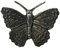 Ansteckpin Schmetterling | für den Hut oder das Revers | Anstecker Pin Button | Altsilber