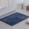 GRANNY SAYS Badezimmerteppich, Badematte rutschfest, Super Weicher Badteppich rutschfest Waschbar Absorbierend, Badvorleger für WC Teppich, Badezimmer, Dusche und Toilette - Marineblau, 40 × 60 cm