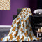 Decke 150x200 cm Brauner Lebkuchenmann Kuschelige Wolldecke Flauschig Weich Warm Plüsch Wohndecke 3D Tagesdecke Decke für Bett Dicke Decke Sofa Wohndecke Geschenke für Frauen Männer (150X200 cm)