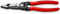 KNIPEX Multifunktions-Elektrikerzange metrisches Modell mit Kunststoff überzogen schwarz atramentiert 200 mm, 13 71 200 ME