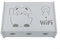 Wireless Router Rack, Wohnzimmer Wall-mounted WiFi Storage Box, for Storage of Wires, Routers(B)