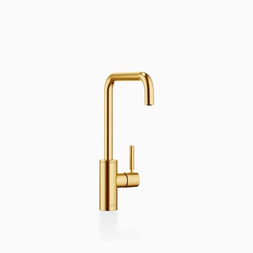 META SQUARE Einhebelmischer Messing Gebürstet (23kt Gold) 33800861-28 Hochdruckarmatur