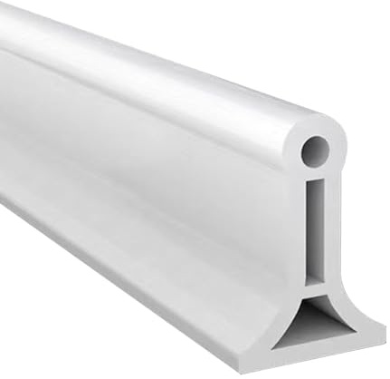 Barre de seuil de douche autocollante - Pliable - Pour cuisine, toilettes, paroi de douche, lavabo (2 m)