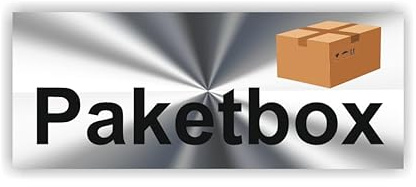 Paketbox Aufkleber, Kennzeichnung für Ihre Paketbox (RPMw9) (Nr.3 silber chrom, 20cm Länge)