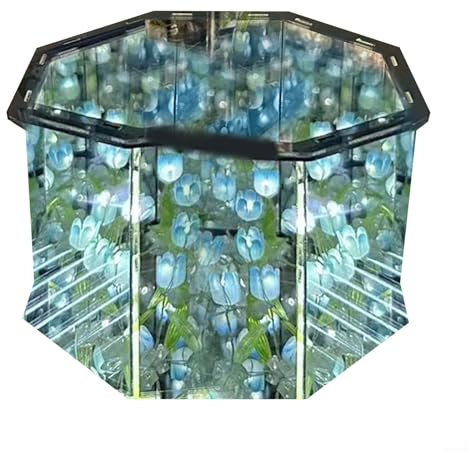 CNANRNANC Tulpen Lampe, LED Tulpen Nachtlicht, DIY Nachtlicht, Decoration Aesthetic, Tulpenwürfel Blumen Lampe, LED Tulpen Lampe für Paare Freunde(B)