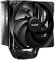 be quiet! Pure Rock 3 Black air cooler, very high cooling capacity, 4 high-performance 6mm heat pipes with HDT technology, Pure Wings 3 120mm PWM fan, elegant looks in an all-black design