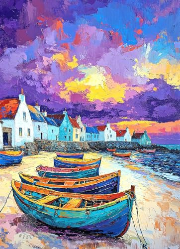 Lucky Puzzles | Jigsaw Puzzles for Adults | Whispers of the Irish Coast | Random Cut Pieces | 2mm Thick Pieces | Bonus Reference Poster | Satin Finish | Ages 14+