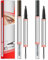 2-in-1 Brow Pen and Sealing Brow Gel, Eyebrow Pencil for Women with 4-Fork-Tip & Precise Brush-Tip,Eyebrow Pen Looking-Fill Define and Shape Brows, 24H Wear, Waterproof (Dark Brown+Grey)