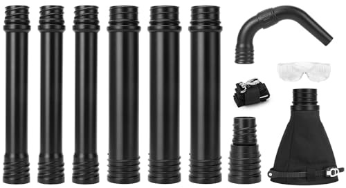 Glosaie Universal Gutter Cleaning Tools, Gutter Cleaner with 11 FT Reach