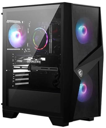 MSI Codex R2 C14NVL5 Gaming Desktop, i5-14400F, 16GB, 1TB SSD,RTX 5060,W11H
