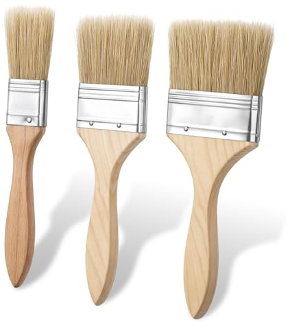 3 PCS Cooking Pastry Brush Basting Brush Pastry Brushes Oil Brushes for Cooking Kitchen Sauce Oil, Butter, Sauce