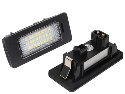 LED Number Plate Light For BMW E91 E60 E61 E71 E72 For X6 For X5 E70 E39 For M5 E82 E90 E92 E93 For M3 E46 Error Free LED Car License Plate Light Bulbs