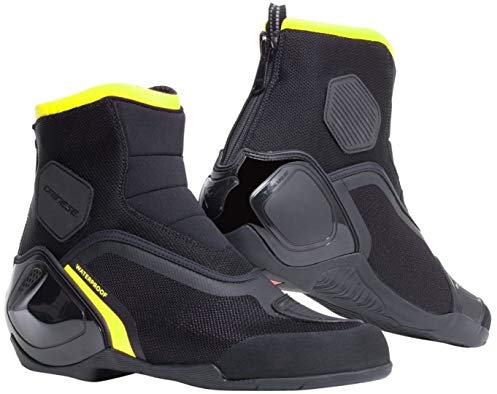 Dainese Dinamica D-WP Scarpe moto Nero/Giallo 45
