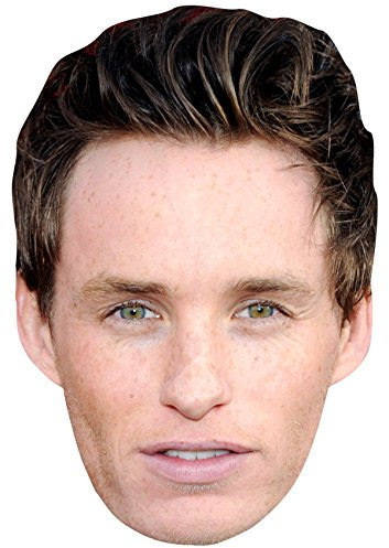 FoxyPrinting EDDIE REDMAYNE JB Actor Movie Tv Celebrity Cardboard Party Face Mask Fancy Dress