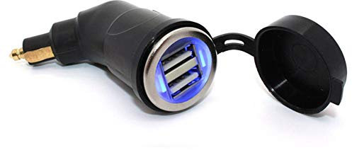 Toma mechero TOTMOX 12 V para encendedor de coche doble USB para adaptador de alimentación