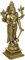 AONA Lord Vishnu The Sustainer of Universe Brass Statue Height 8 Inches