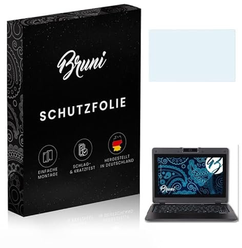 Bruni Schutzfolie kompatibel mit Wortmann Terra Mobile 360-11V3 Folie, glasklare Displayschutzfolie (2X)