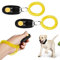 GHEART Hund Clicker, Trainings-Clicker mit Handschlaufe, Hundetraining Klicker, Finger Clicker für Clickertraining, Hundeerziehung und Hundetraining für Hund, Katze, Pferd, 2 Stück