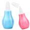 Vesaneae 2 Nasensauger, Nasenreiniger aus Silikon, Nasenpumpe Baby,Nasensekretsauger,Nasal Aspirator Wiederverwendbar,Sekretsauger,Schleimentfernung für Säuglingsnasenverstopfung Relief,Rosa und Blau