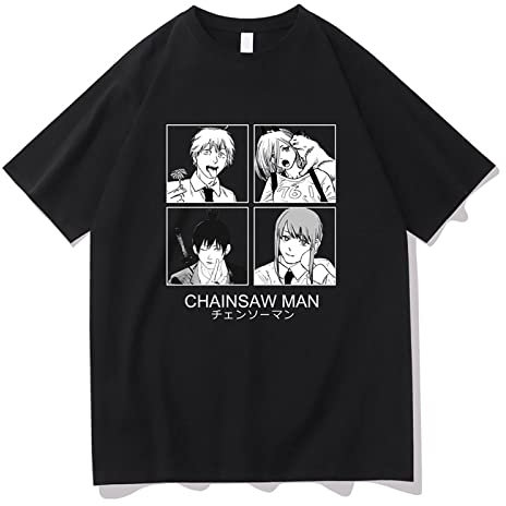 flowereyes Chainsaw Man Hoodies Makima Denji Power AKI Hayakawa Jumper Chainsaw Man Cosplay Clothing Harajuku Casual Chainsaw Man Friends Top