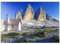 MyPuzzle Kapelle an der Dreizinnenhütte gegen die Nordwände der DREI Zinnen, Sextner Dolomiten - Premium 1000 Teile Puzzle - MyPuzzle Sonderkollektion von Puzzle Galaxy