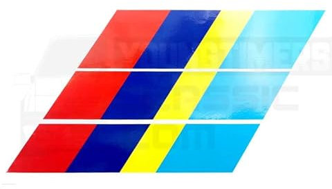 Youngtimersclassic Stickers Bande PTS de calandre Peugeot 205 GTI CTI Rallye