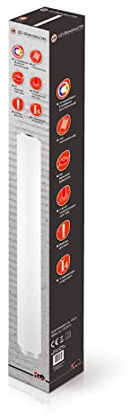 ito electronics Dimmbare LED-Standleuchte mit Fernbedienung & 16 Farben/Farbwechsel Fußschalter