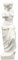 Helcee Handgefertigte Alabaster Venus de Milo Statue 28,4 cm
