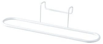 EUYIMOMO door hooks 3pcs No hole punch towel rack Kitchen cabinet door back wipe rack Creative bathroom hooks hanging rack Hanging door shelf