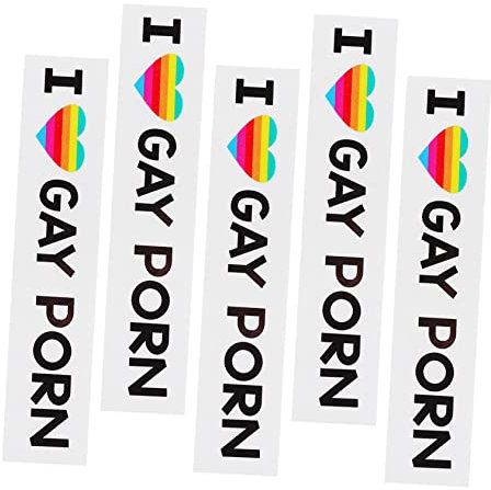 GRIRIW Auto-Dekor Liebe Schwule Aufkleber Automagnete Flaggenaufkleber Aufkleber Für Magnetische Autoaufkleber Regenbogenaufkleber Lgbt-Streich-Autoaufkleber Dekorative Aufkleber