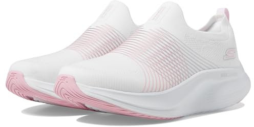 Skechers Go Walk Max Walker Sally Sneaker Donna, Bianco/Rosa., 37 EU
