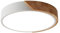 LuFun LED Deckenlampe Holz Runde Ø30cm 24W,Weißes Licht 6500K Led Deckenleuchte,Led Lampen Deckenlampen für Wohnzimmer Schlafzimmer Küche Restaurant Badezimmer Büro Balkon Flur Keller, Weiß