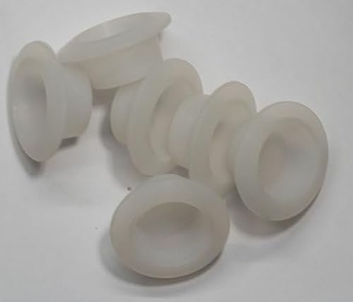 Lot de 6 bouchons de bouchon conique pour rondelle de 26 à 27 mm de diamètre intérieur du trou d'ouverture de bouteille de tube (lot de 6) en plastique souple scellé