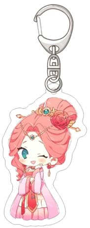 MayDee Die Tagebücher Der Apothekerin Peripherie Schlüsselanhänger Die Tagebücher Der Apothekerin Anime Figur Anhänger Rucksack Schlüssel Zubehör Kinder Teenager Geschenk (D)
